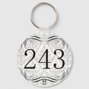 Porte-clés Indicatif régional 243