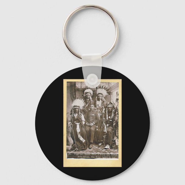 Porte-clés Indiens de Buffalo Bill 1890 (Recto)