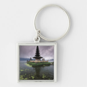 Porte-clés Indonésie, Bali, temple d'Ulun Danu.