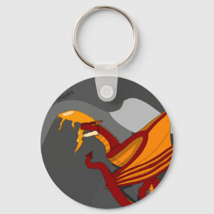 Porte-clés Inferno the fire dragon Keychain