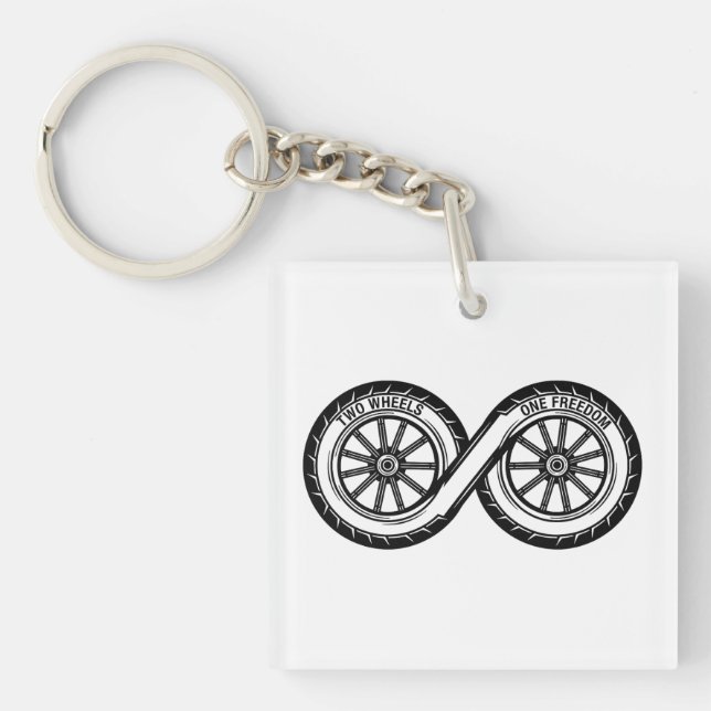 Porte-clés Infinity Deux Roues Liberté (Devant)