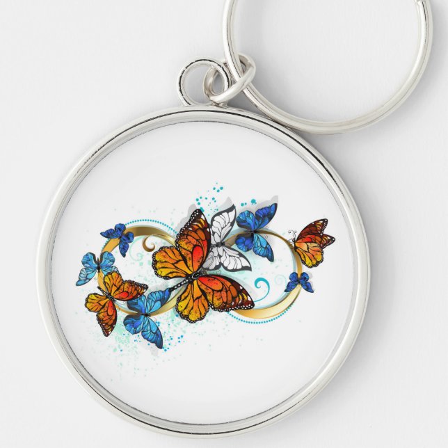 Porte-clés Infinity of Monarch Butterflies (Devant)