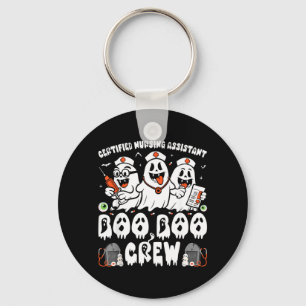 Porte-clés Infirmière certifiée Halloween Fantôme ISA