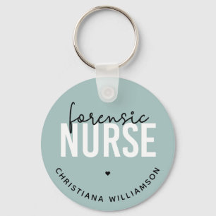 Porte-clés Infirmière médico-légale   Cadeaux de soins infirm