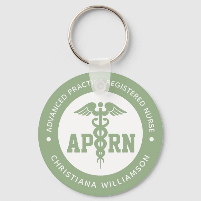 Porte-clés Infirmière professionnelle avancée de l'APRN (Recto)