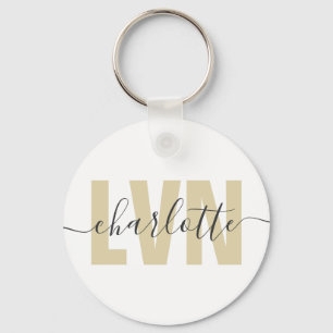 Porte-clés Infirmière professionnelle Chic LVN personnalisée