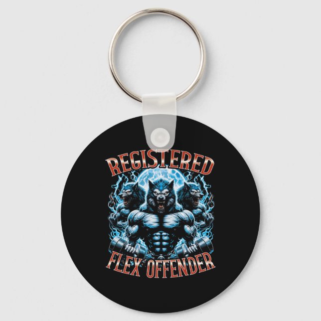 Porte-clés Infraction Flex enregistrée (Recto)