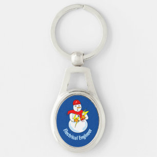 Porte-clés Ingénieur électrique Snowman