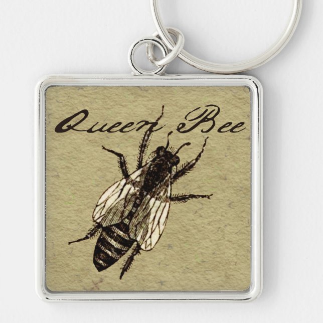 Porte-clés Insecte de la faune de l'abeille Queen (Devant)