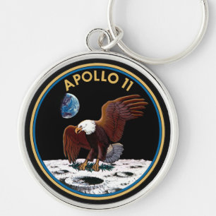 Porte-clés Insigne d'Apollo 11
