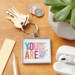 Porte-clés Inspirant Vous Êtes Suffisant