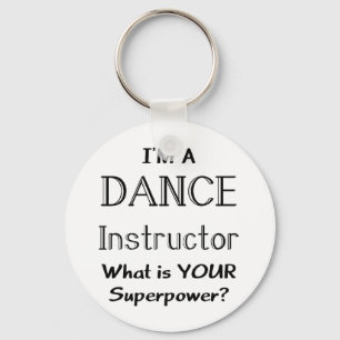 Porte-clés instructeur de danse