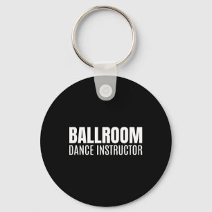 Porte-clés Instructeur de danse de salle de bal