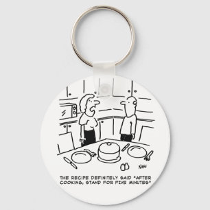 Porte-clés Instructions pour la recette Cuisine suivie dans u