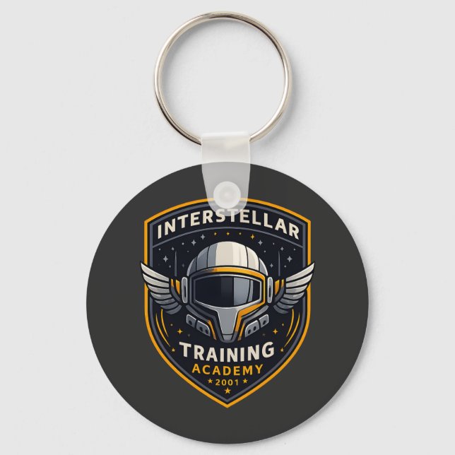 Porte-clés Interstellar Training Academy Round keychain (Recto)