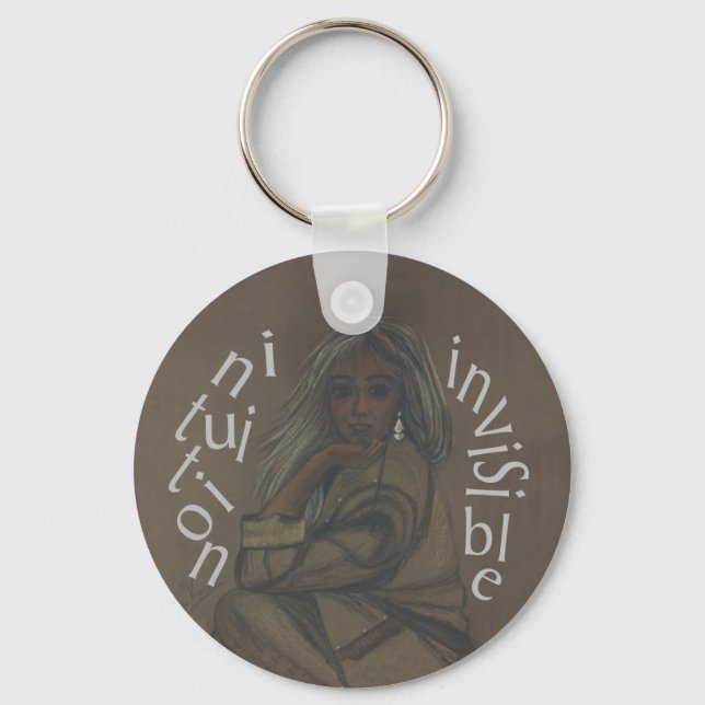 Porte-clés Intuition invisible (Recto)