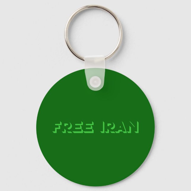 Porte-clés Iran libre (Recto)