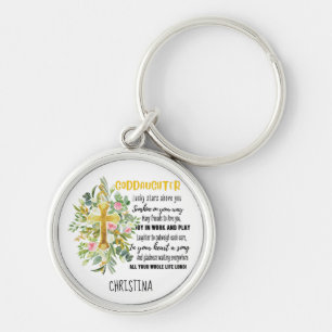 Porte-clés Irish Blessing For GODDAUGHTER - Personalized Gift