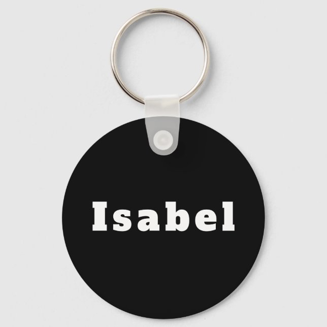 Porte-clés Isabel (Recto)