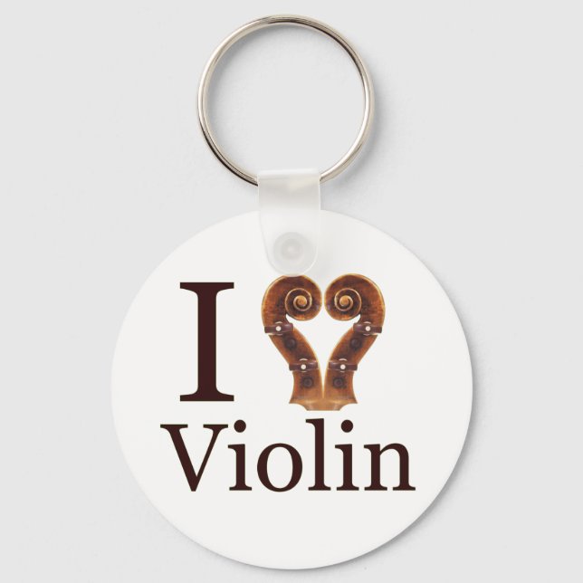 Porte-clés iscrollheartviolinimage (Recto)