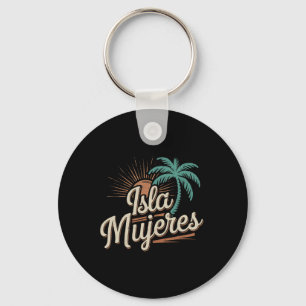 Porte-clés Isla Mujeres Mexique Souvenirs de vacances Famille