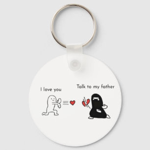 Porte-clés Islamic couple keychain