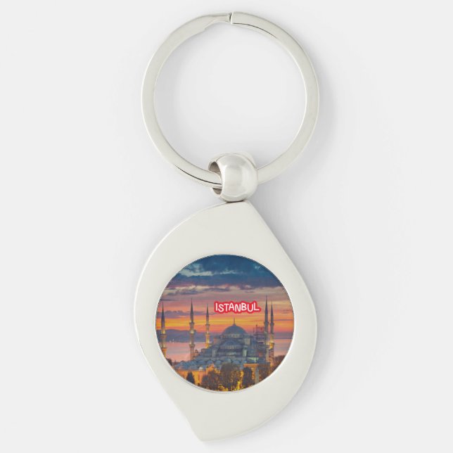Porte-clés Istanbul Turquie Souvenir (Devant)