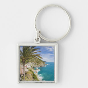 Porte-clés Italie, Cinque Terre, Vernazza, ville sur les cote