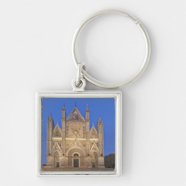 Porte-clés Italie, Ombrie, Orvieto, Cathédrale d'Orvieto (Devant)