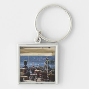 Porte-clés Italie, Province de Côme, Bellagio. Café Lakeside.