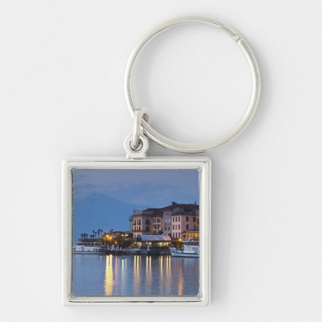 Porte-clés Italie, Province de Côme, Bellagio. Vue sur la vil (Devant)