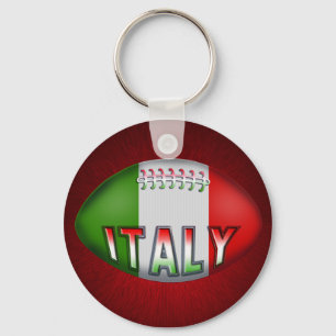 Porte-clés Italie Rugby Ball