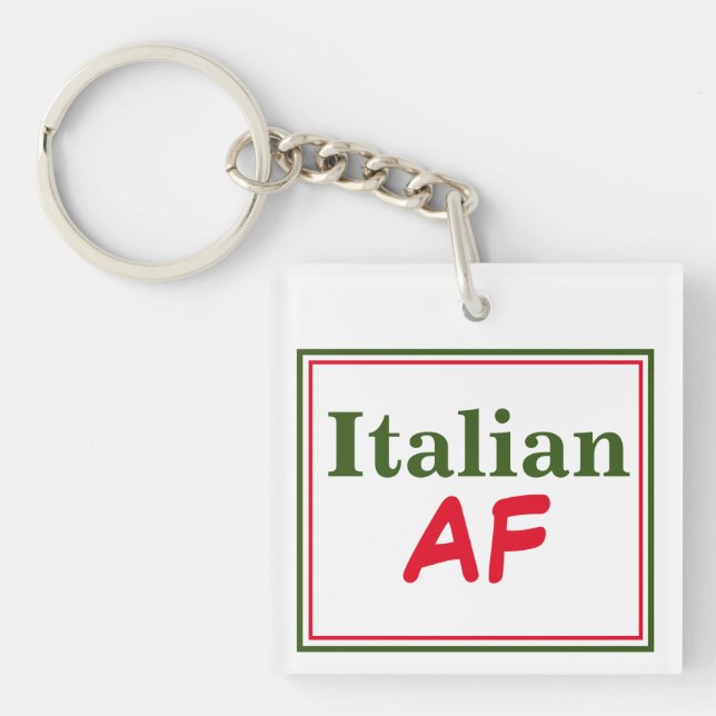 Porte-clés Italien AF Funny (Devant)