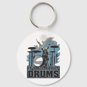 Porte-clés It's All About Drums