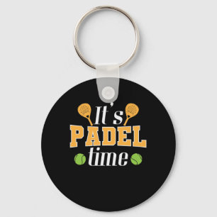 Porte-clés It's Padel Time Tennis Sport