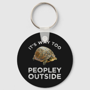 Porte-clés It's Way Too Peopley Outside