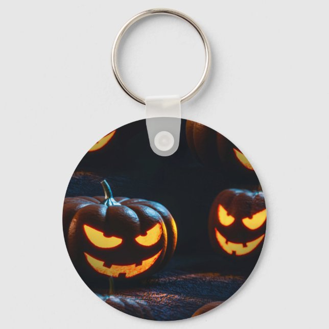 Porte-clés Jack-o'-lantern (Recto)