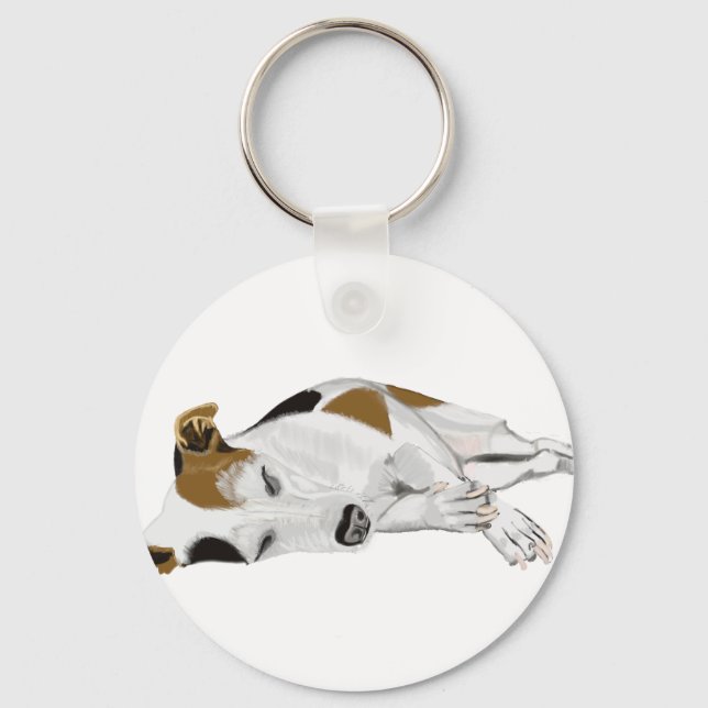 Porte-clés Jack Russell (Recto)