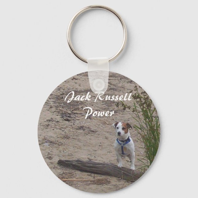 Porte-clés Jack Russell Power (Recto)