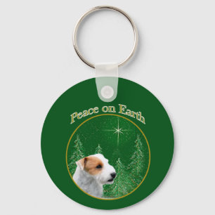 Porte-clés Jack Russell Terrier (cassé) Porte - clé de la pai