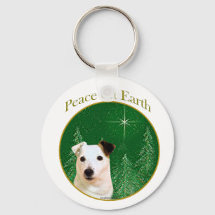 Porte-clés Jack Russell Terrier Paix
