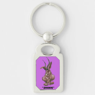 Porte-clés Jackalope "Jackie" Cryptid