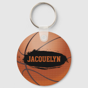 Porte-clés Jacquelyn Grunge Porte - clé de basket-ball / Cerc