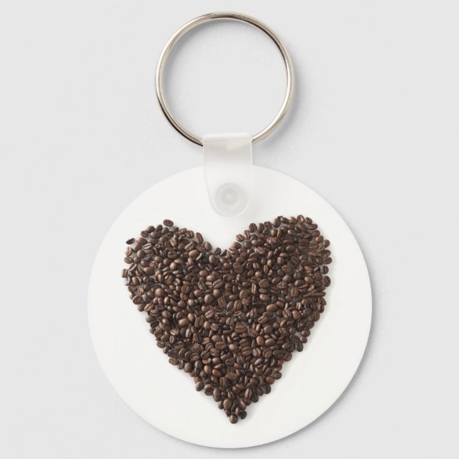 Porte-clés J'adore le café italien ! (Recto)