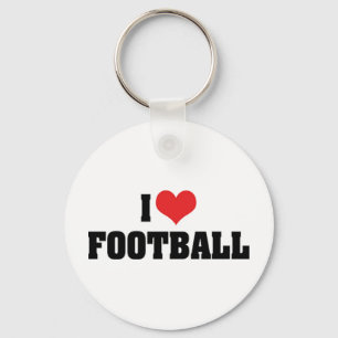 Porte-clés J'adore le football