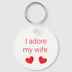 Porte-clés J'Adore Ma Femme