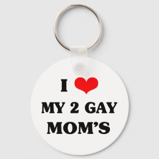 Porte-clés J'adore ma mère gay
