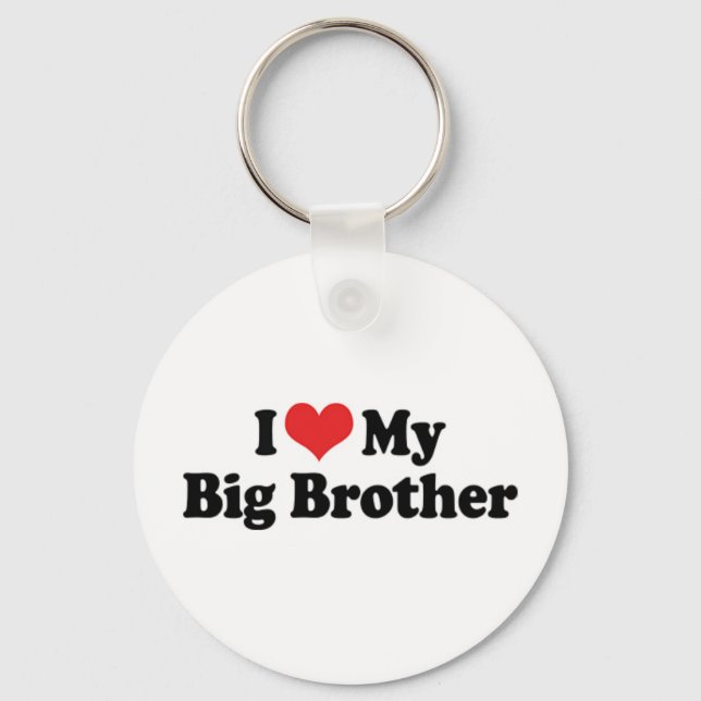 Porte-clés J'adore mon Porte - clé Big Brother (Recto)
