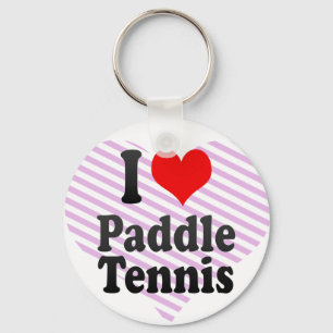 Porte-clés J'adore Paddle Tennis