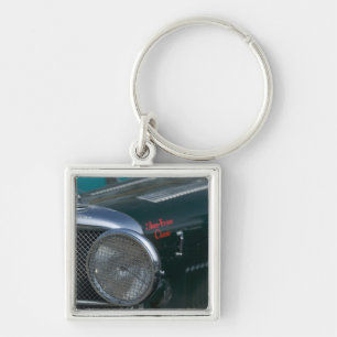 Porte-clés jaguar antique